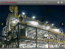 Tablet Screenshot of globsteel.com.br